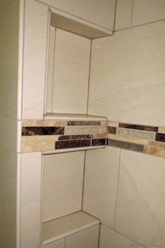 Preformed Ready to Tile Wide Combo NICHE 14 x 21 Recess Made in The USA