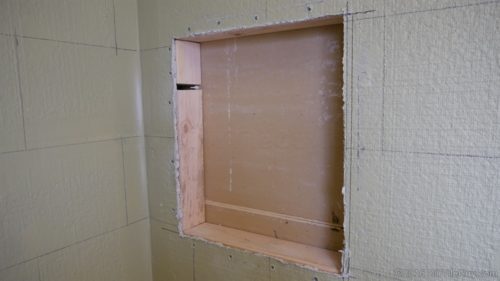 Building a Completely Custom Shower Niche from Scratch | DIYTileGuy