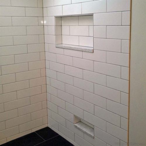 Tileable Preformed Bathroom Shower Niche