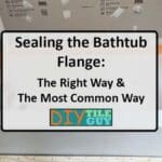 A post about shimming backer board past the bathtub flange