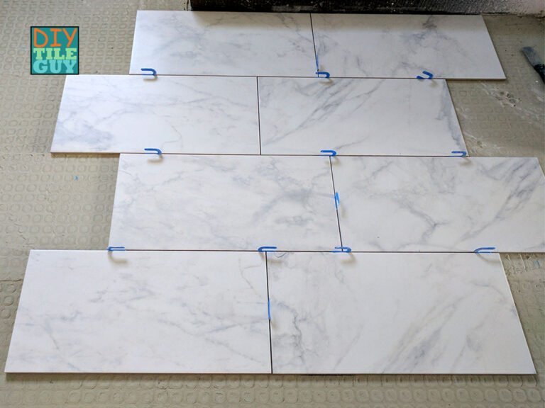 How to lay 12x24 tile (large format installation guide) | DIYTileGuy